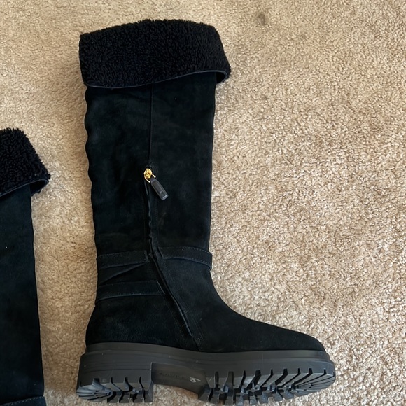 Ralph Lauren genuine suede over-the-knee boots. Size 7.5. Tags still attached - Picture 2 of 8